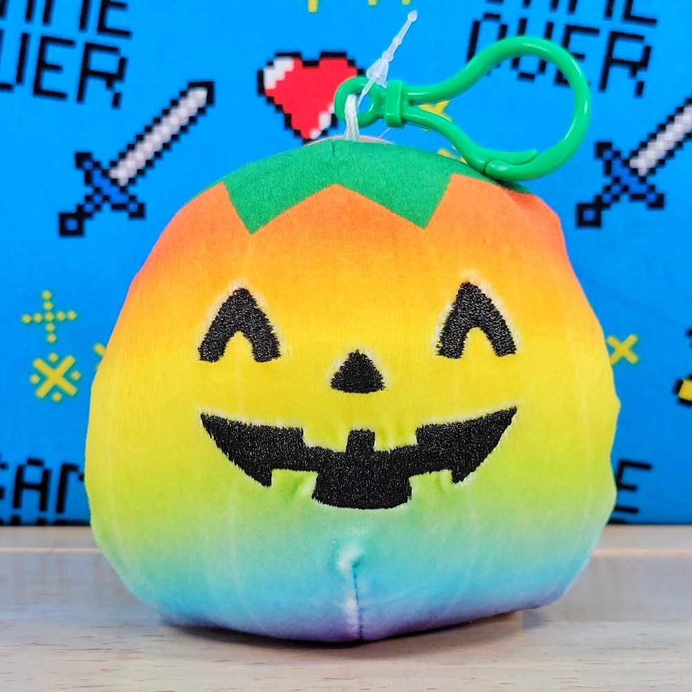 Squishmallow Staley the Pumpkin 3" Clip UltraSoft Halloween Kids Toy Plush NWT